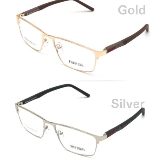 ready  Frame Kacamata Pria Ferrari 9232 Photocromic - Bisa lensa minus