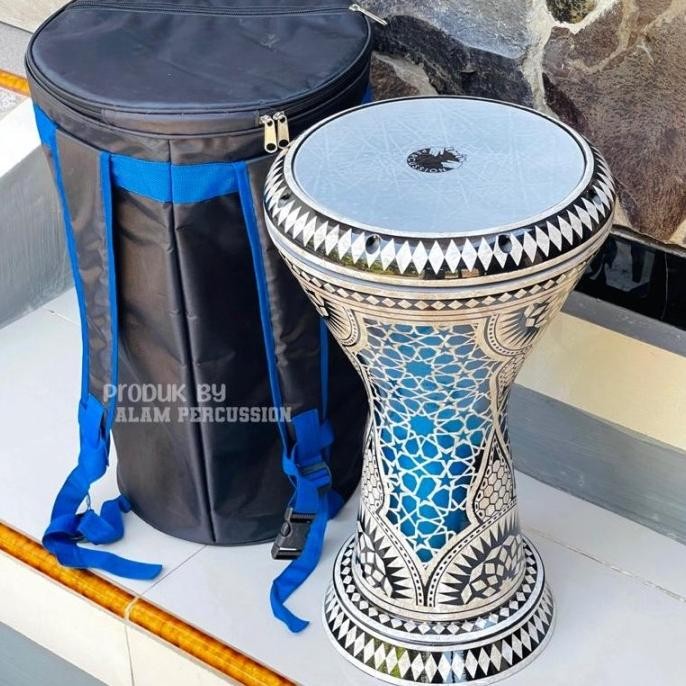 DARBUKA MOTIF GEFF MIKA EMIN 9INC FULLSET
