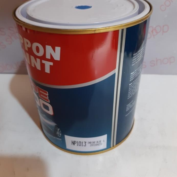 CAT DUCO NIPPE 2000 WARNA BIRU/INDIGO BLUE 1013 ISI 1L murah