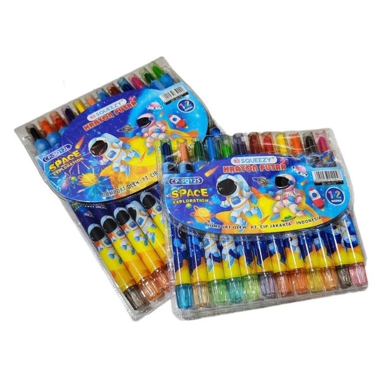 

ROLLING CRAYON PUTAR KARAKTER OIL PASTEL 12 WARNA STATIONARY