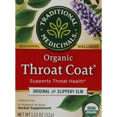 

Promo Traditional Medicinals Organic Throat Coat Original With Slippery Elm