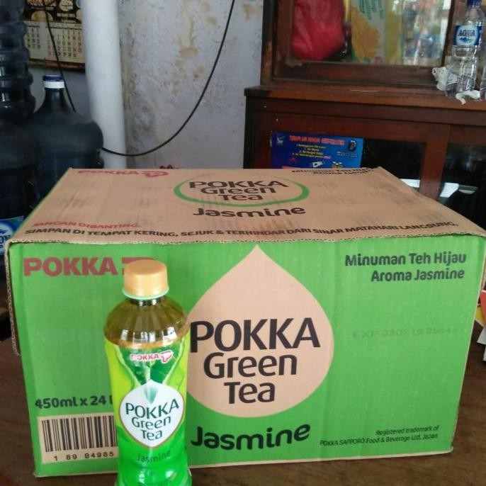 

Promo Pokka Green Tea 450Ml