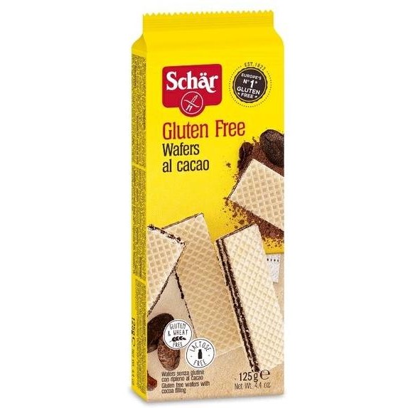 

Murah Schar Gluten Free Wafer Al Cacao 125Gr