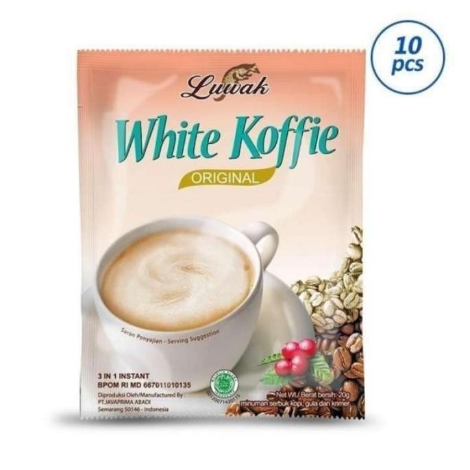 

Grosir Luwak White Coffee Original [20Gr/200Pcs/1Dus)