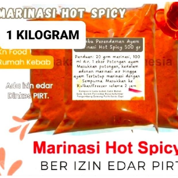 

Murah Marinasi Hot Spicy - Tepung Bumbu Fried Chicken