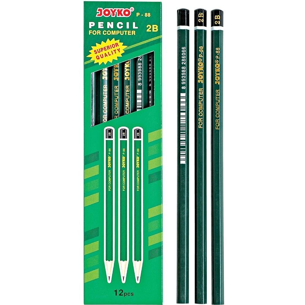 

[D] PENSIL 2B JOYKO P-88 HIJAU (12 PCS)
