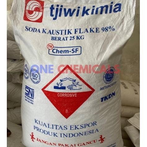 

Caustic Soda Flake/ Soda Api / Naoh / Sodium Hidrokside 1 Zak (25 Kg) Co