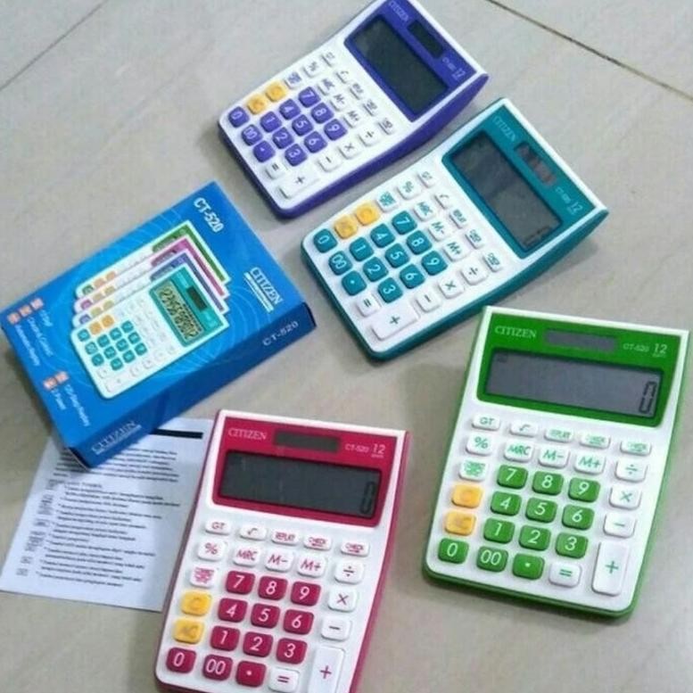 

re-65 TR24 Kalkulator . CT-520 - Calculator Warna Warni Bisa Cek Ulang CT520 Original Viral