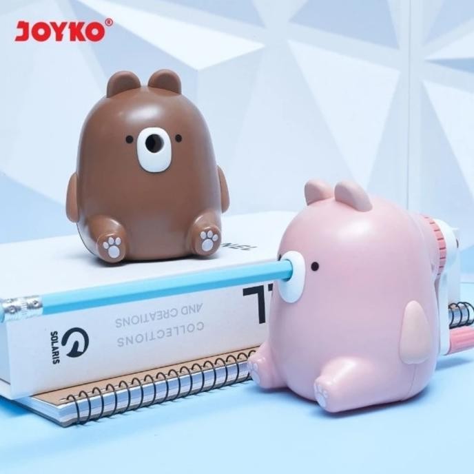 

dg-78 PK32 Sharpener Rautan Pensil A164CO - Serutan Putar JOYKO A-164CO Anti Slip Terlaris Terlaris