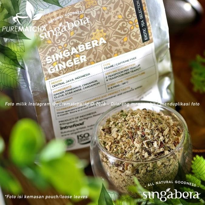 

Promo Singabera Teh - Ginger Tisane Herbal 100 Teabags Wedang Jahe Wangi