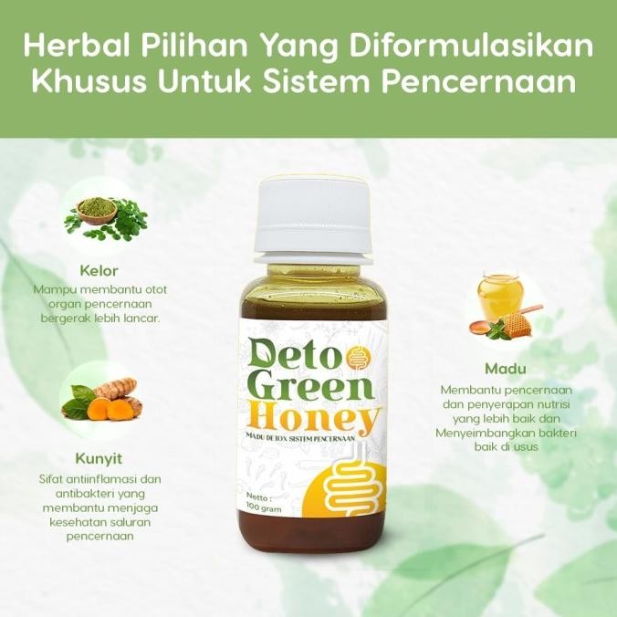 

Promo Detogreen Tea & Detogreen Honey Paket Hemat Membantu Detoks Usus 2 Pcs
