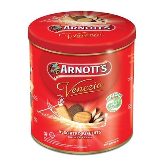 

Sale Arnotts Venezia Tin 250 Gr | Biskuit Kue Kaleng Arnotts Venezia