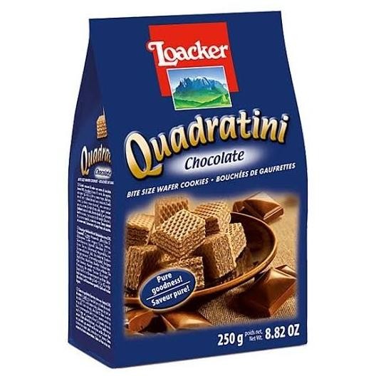 

Sale Loacker Quadratini Chocolate 250G