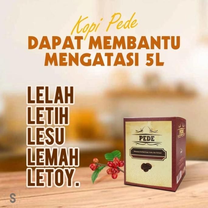 

Grosir Kopi Pede Stamina Pria - Kopi Stamina Pria Dewasa (Isi 5 Sachet)