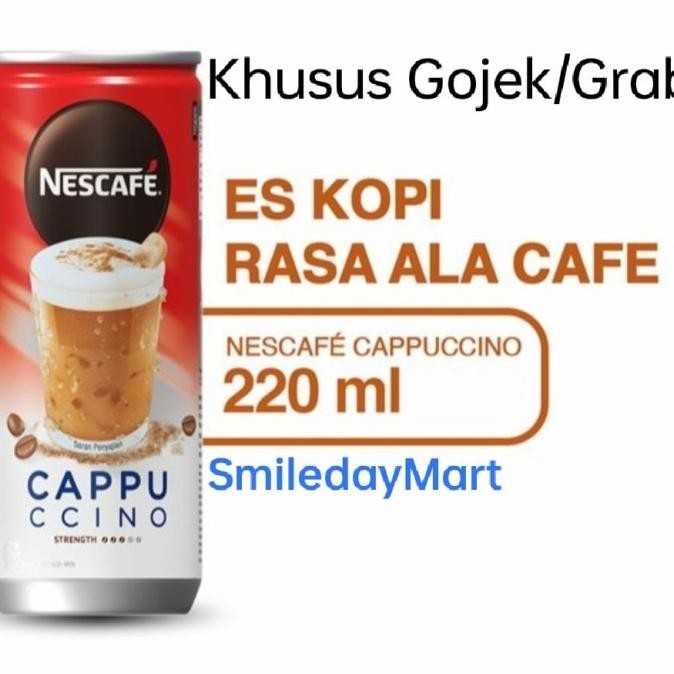 

Promo Nescafe Cappucino | Nescafe Can Cappuccino 220Ml 1Dus 24Pcs