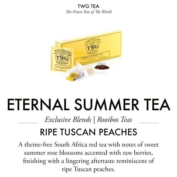 

Grosir Twg Tea Eternal Summer Tea, Cotton Teabag