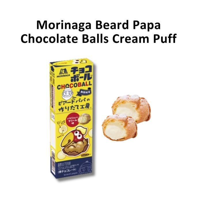 

Murah Morinaga Beard Papa Chocolate Balls Cream Puff Limited Edition Japan