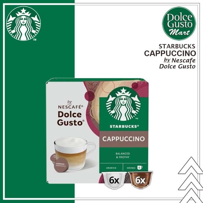 

Promo Starbucks Capsule By Nescafe Dolce Gusto Cappuccino 3 Box (3 X 12 Cap)