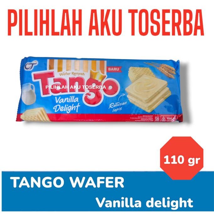 

Grosir Tango Wafer Vanilla Delight 110 Gr - ( Harga 1 Karton Isi 24 Pcs )