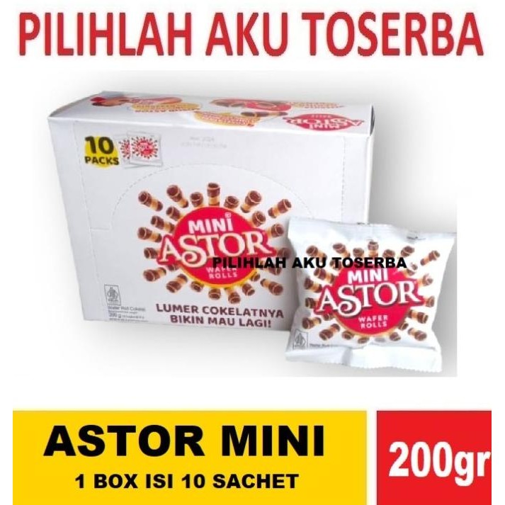 Grosir Mini Astor Coklat - ( Harga 1 Dus )