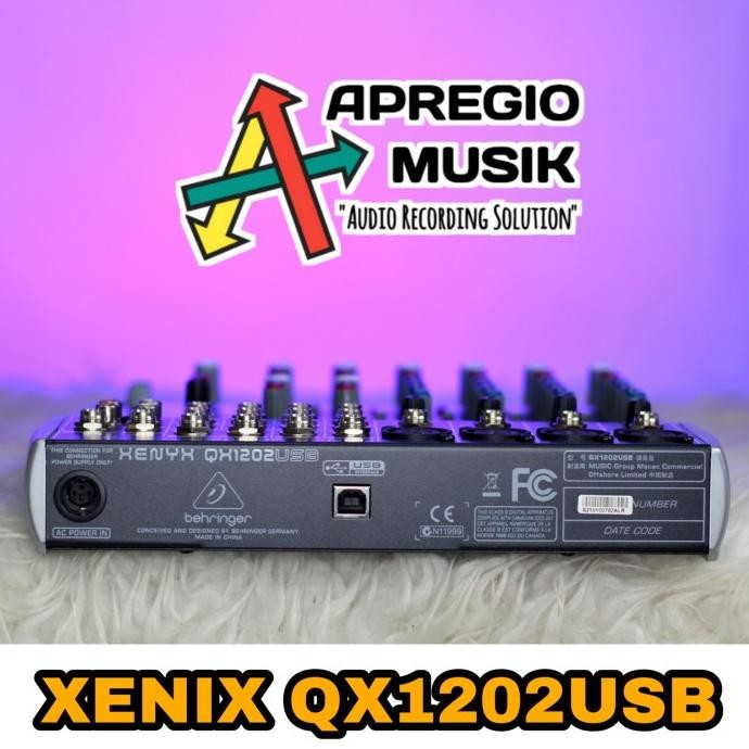 Sale Behringer Xenyx Qx1202Usb Qx 1202 Usb Mixer And Recording