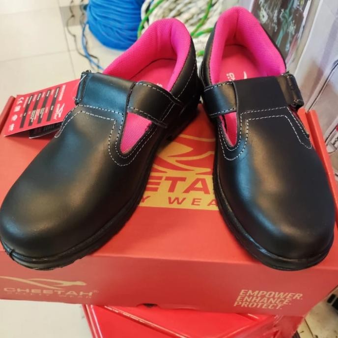 Spesial Safety Shoes Cheetah 4008 / Sepatu Safety Perempuan
