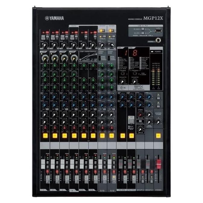 Sale Mixer Audio Yamaha Mgp12X Original 12 Channel Mixing Mgp 12 X Perfect