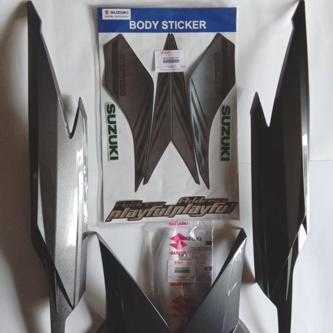 Sale Body Set Address Playful / Cover Body Suzuki Address Sga Original