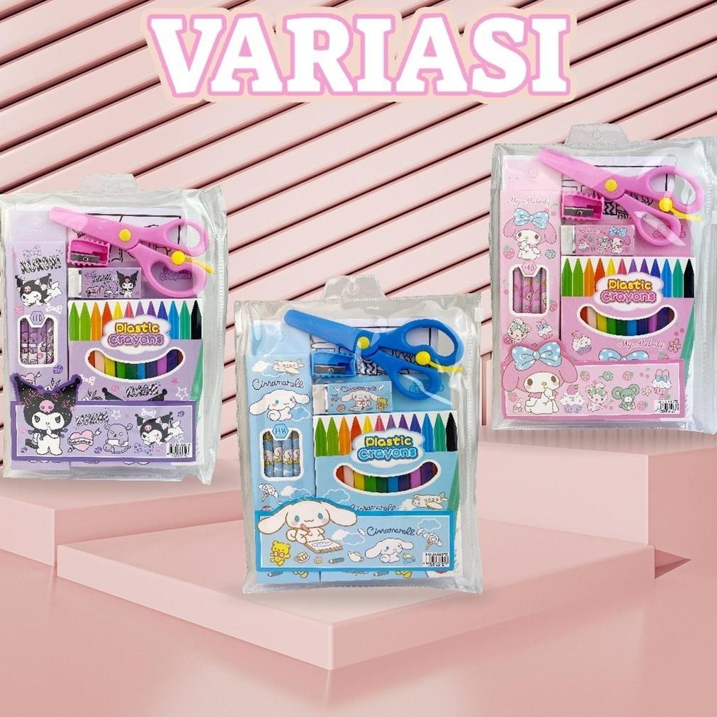 

wwr-76 uj-32 Alat Mewarnai Anak Set/ Plastic Crayon Lengkap/ Alat Tulis Kertas Mewarnai Anak Lengkap 8857B Original Termurah