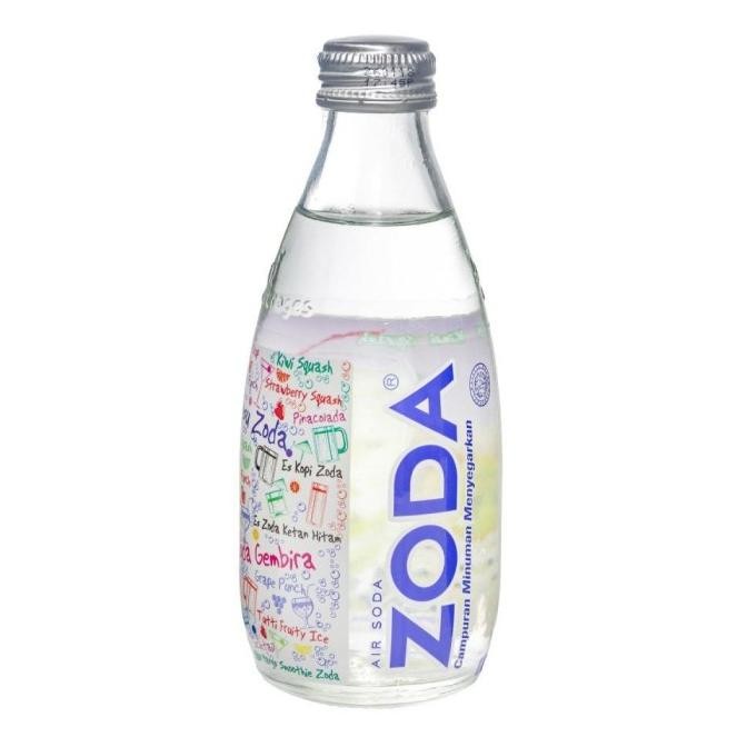 

Zoda Air Soda 250Ml 1 Dus Isi 24 Botol / Soft Drink/ 1 Karton Zoda