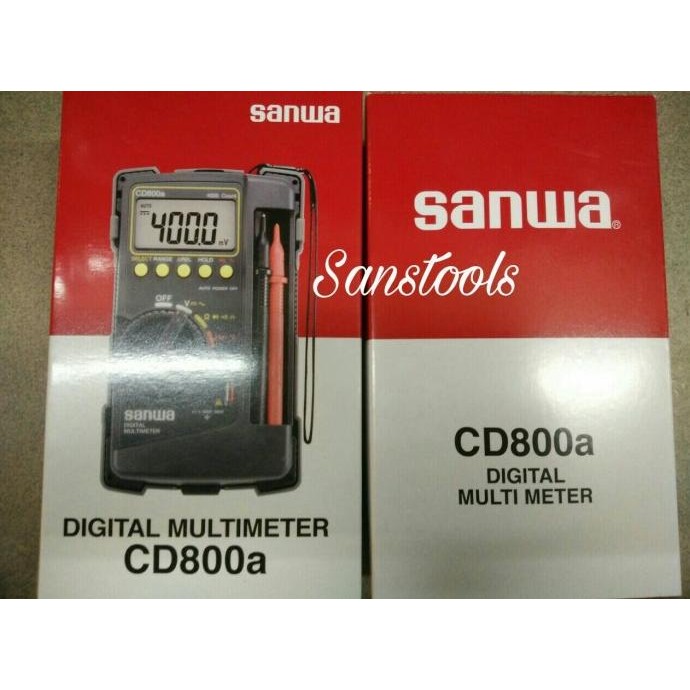 SANWA CD800A DIGITAL MULTIMETER JAPAN QUALITY
