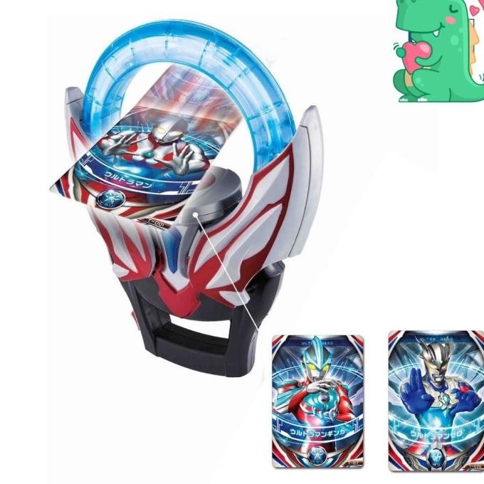 MAINAN ULTRMAAN ORB RING WITH CARD FIGURE ULTRAMAN ORB