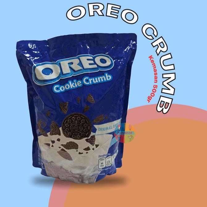 

OREO CRUMB / REMAHAN OREO / TOPPING OREO CRUMBS / REMAHAN OREO 500G nUg