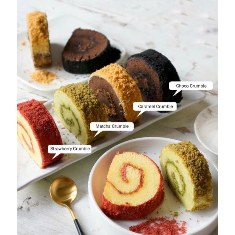 

La Kreiva Crumble repack 250gr Bubuk Halus Topping Cake Kue Minuman nUg
