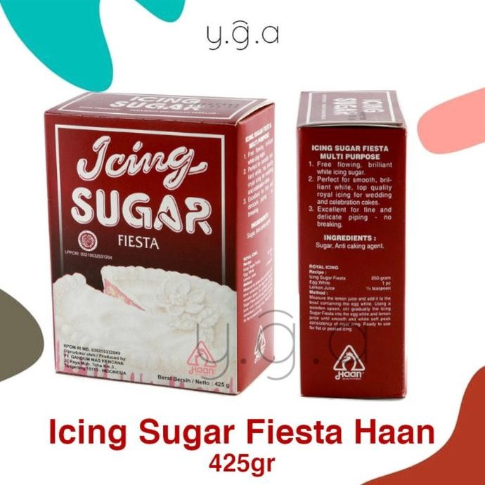 

Icing Sugar Fiesta / Tepung Gula Haan 425gr nUg