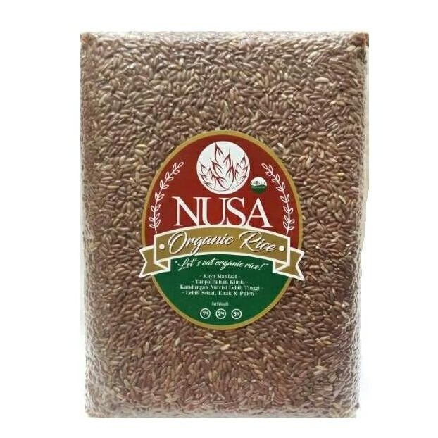 

Beras Merah Nusa - Organic Pecah Kulit 1kg nUg