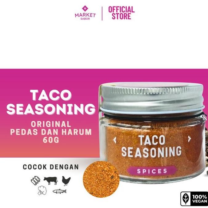 

Cocina Creativa Taco Seasoning - 60g - Spice Bumbu bumbu dapur