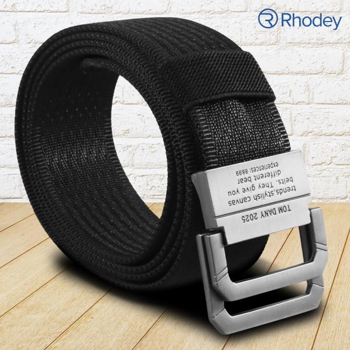 Ori - Ban Tali Ikat Pinggang Pria Canvas Buckle Belt