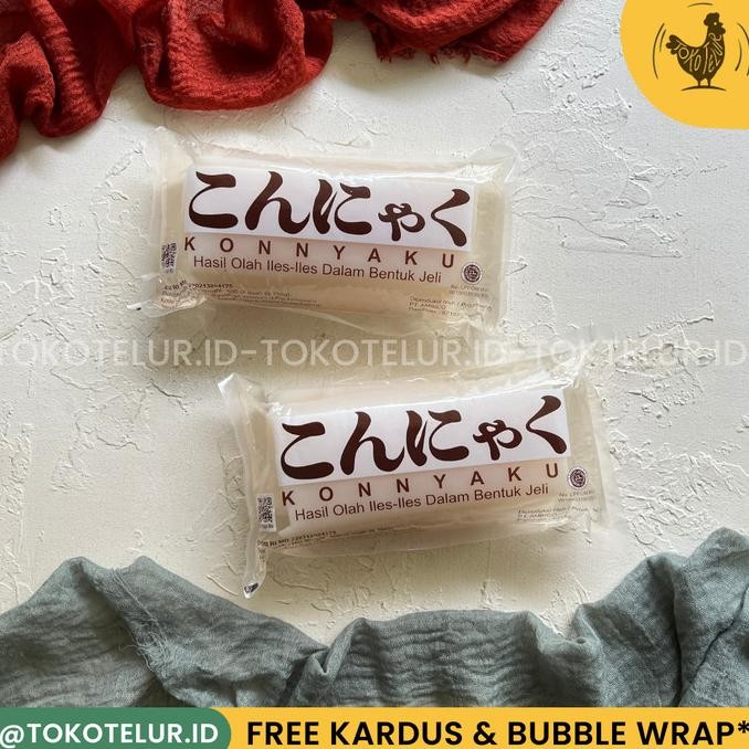 

Konnyaku Blok (Shirataki Konnyaku Low Carbs-Ketogenic) 500Gram nUg