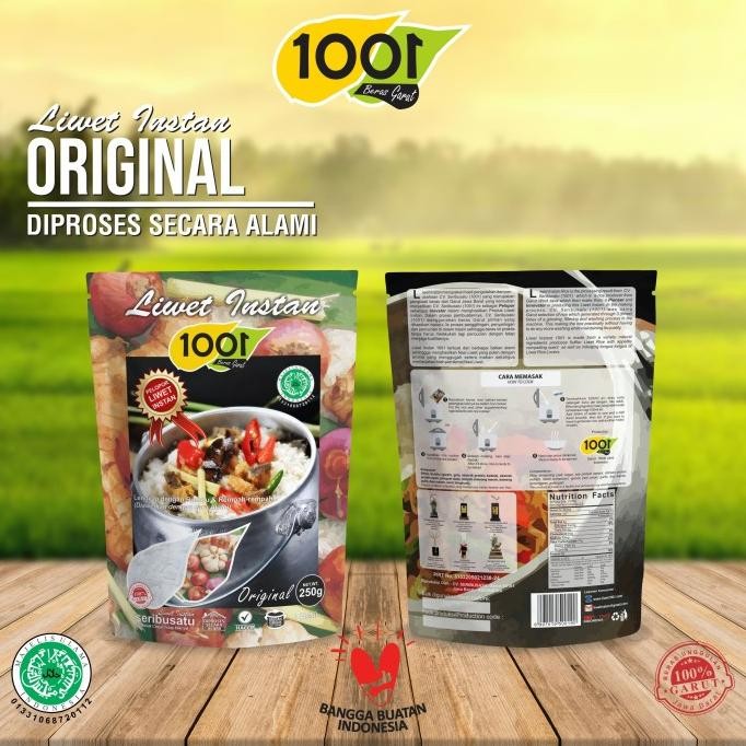 

Nasi Instan 1001 - Liwet Original 250 Gram nUg