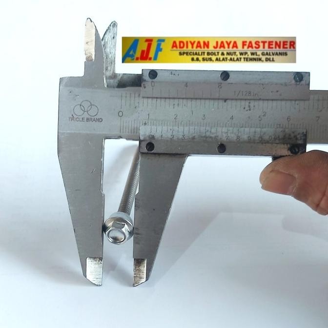 Sale Sekrup Roofing / Hex Flange Sds #12X65 / 5X65 Stainless Steel