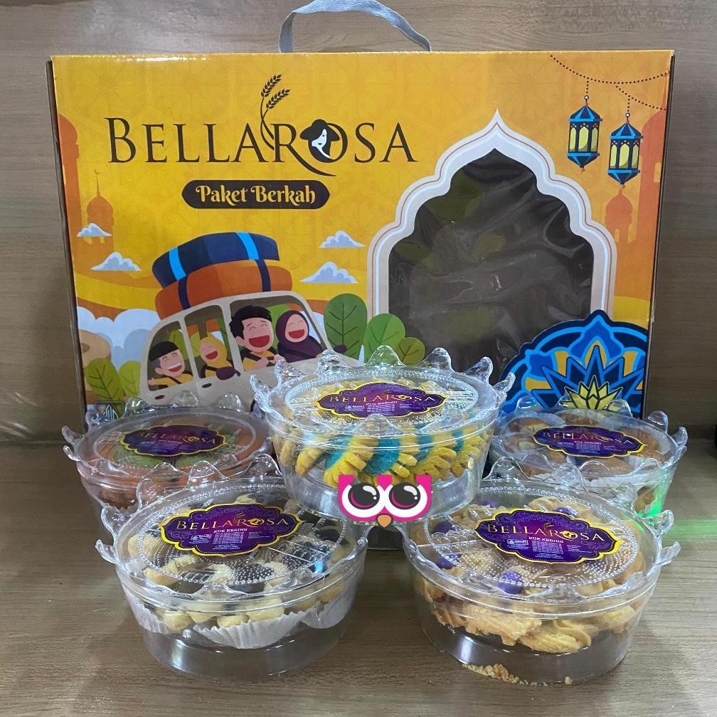

[ 2 ] PAKET BERKAH KUE KERING / NASTAR LEBARAN BELLAROSA / KUE KERING TOPLES SET
