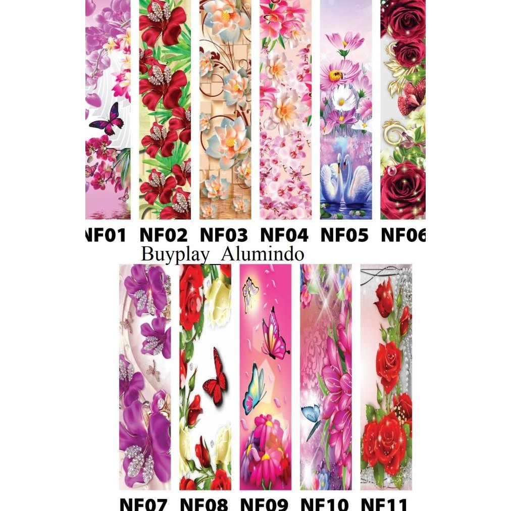 TERBARU STICKER KACA LEMARI MOTIF MURAH