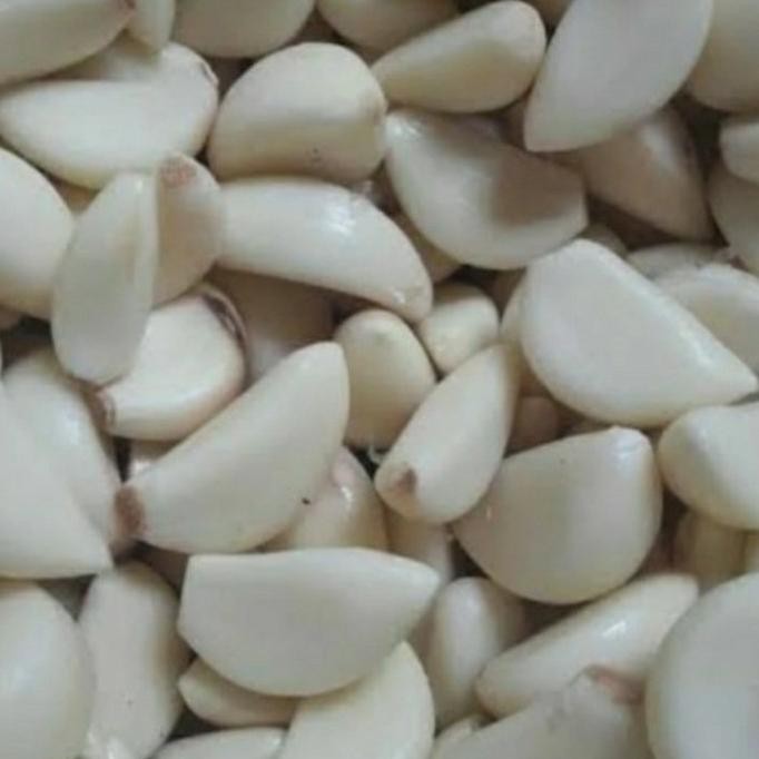 

Bawang putih kupas 250 gr nUg