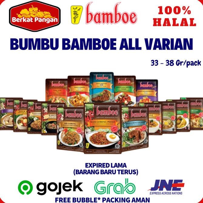 

Bamboe Bumbu Racik / Bumbu Masak Instant all Varian Asia nUg