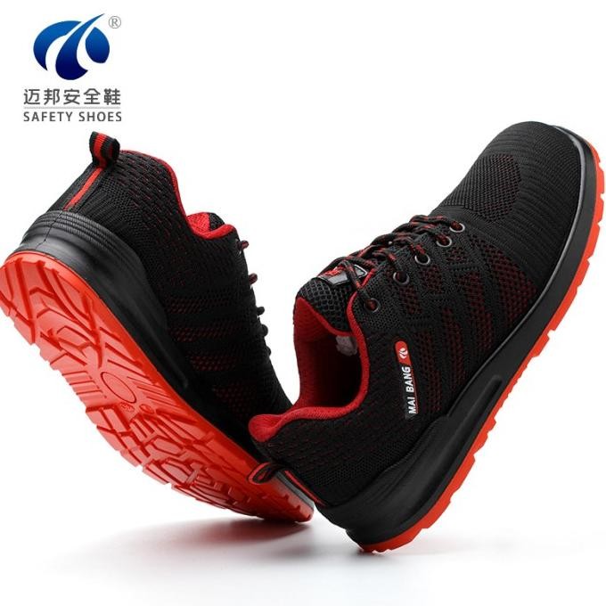 Miliki Umaila Sepatu Safety Ujung Besi Baja Sneakers Sport Ringan C