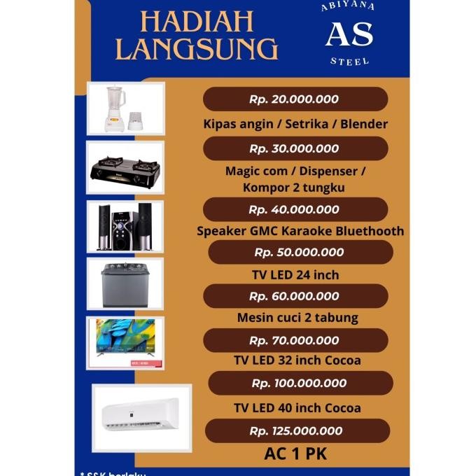 Murah Pipa Galvanis 2 Inch 2Mm