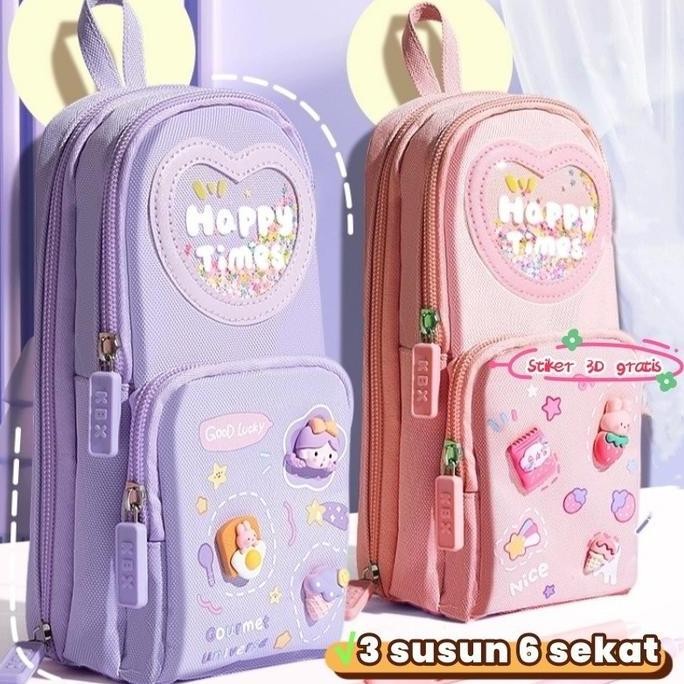 

Nevarastore- Dengan Stiker Gratispencil Case Hiasan Karakter Tas Lucu Korea Kapasitas Besar Kotak Pensil Aesthetic Pencil Case Large Tempat Pen Pouch Lucu Stationery Organize Anak Kawaii Pensil Perempuan Kantor Siswa Alat Tulis Organizer Perlengkapan