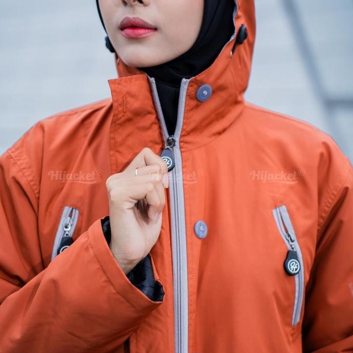 Hijacket - Jaket Hijaber Montix Imperial | Gold | Jaket Wanita Panjang | Outerwear For Hijaber Jaket