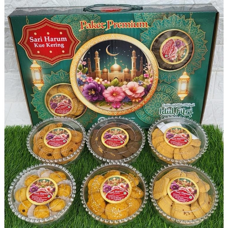 

Sari Harum Premium - Paket kue kering - Grosir kue lebaran
